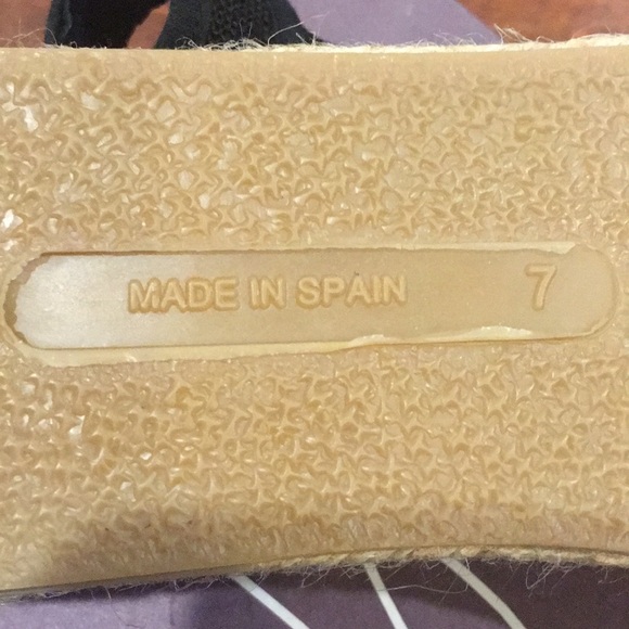 Sesto Meucci espadrilles size 7 Black - Picture 5 of 5